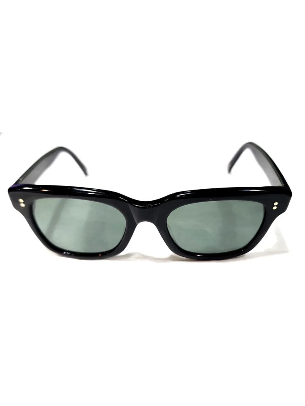 Raen Gilman Black Green Polarized Square Unisex Sunglasses 52-20 145